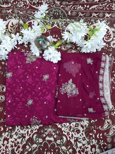 Mehrun Color Suit Dress Material 5 Meter Fabric