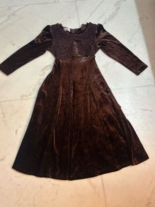 Velvet Midi Dress