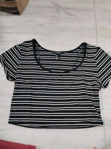 Striped Forever 21 Tee