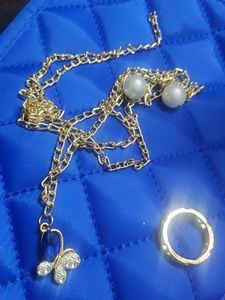 ✨️ Long Necklace Cum Bracelet,waist Chain😍