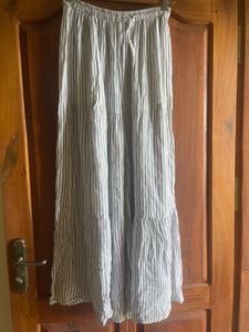 Striped Tiered Palazzo Pants