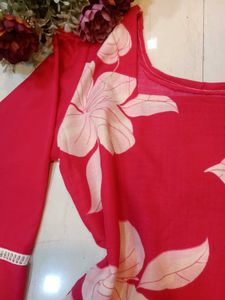🆕 Pinteresty Royal Pink Handmade Short Kurta ✨🎀