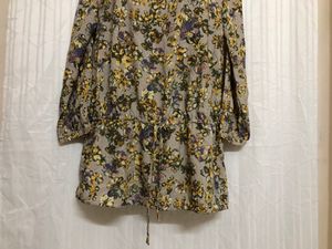 Multi Colour Long Sleeve Dress