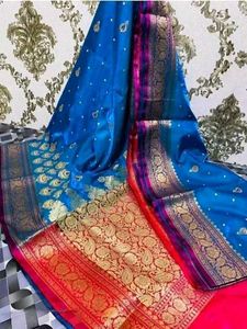 💥Heavy Look Banarasi Pattu Saare