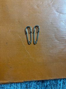 Safety Pin Shaped Earrings