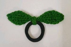 Crochet Hair Tie Up