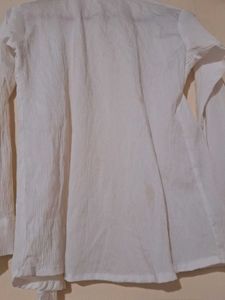 White Button-Up Shirt