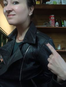 Genuine Leather Biker Jacket
