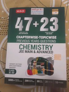 MTG Chem Jee Mains And Advance Book