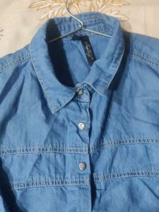 Blue Denim Casual Shirt