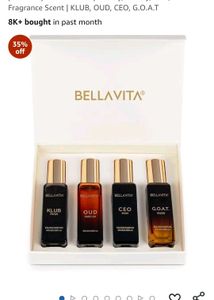 Bella Vita Luxury Long Lasting Perfume Gift Set fo