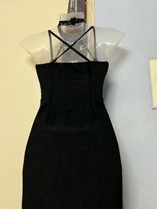 Yk2 Pinterest Black Designer Long Piece