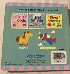 First Words Book For Babies And Toddlers!