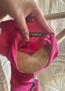 Hot Pink Cut Out Mini Dress