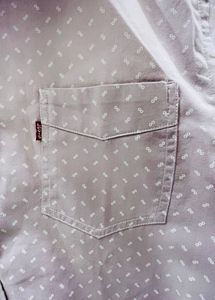 Levis Cotton Pink Shirt