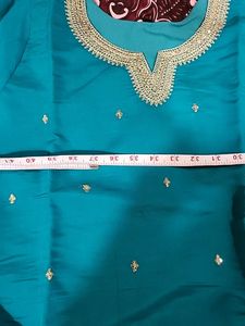 Teal Kurta Set &amp; Dupatta