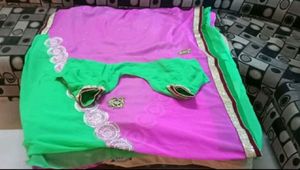 Heavy Party Saree
