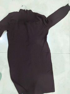 Brown wool Kurta tunic