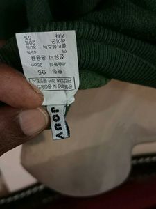 Highneck Wool  Semi Winter Top Free Size
