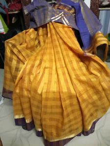 Beautiful Indian Saree with Stiched Blouse.
