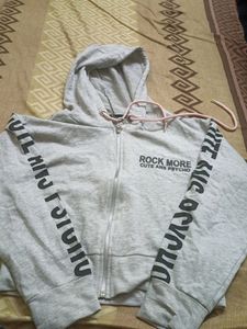 Crop Top Like Hoodie