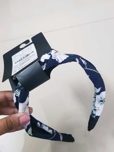 New Blue & White Hair Band
