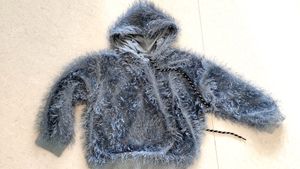 Crop Oversized Furr Hoodie