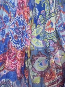 Paisley Print Maxi Dress
