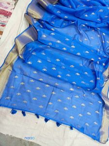 Blue 💙 Saree