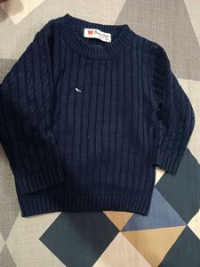 Boys Navy Sweater - Size 2X