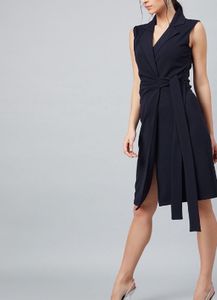 Athena Blue Blazer Dress