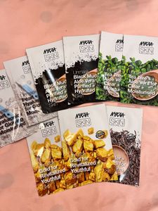 Nykaa Set Of 9 Sheet Masks