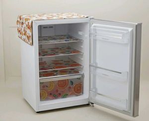 ⚡COMBO : Fridge Top cover + Placement Mats