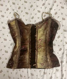 Vintage corset top