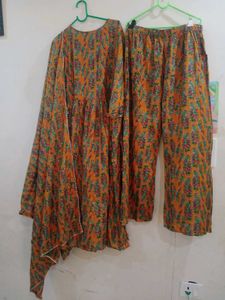 beautiful partywear Printed Kurta Set