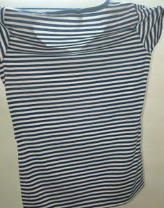 Top | Regular Use | Blue &amp; White Stripped