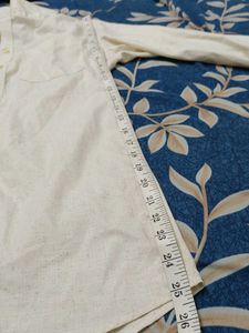 Men's Cream Casual Shirt