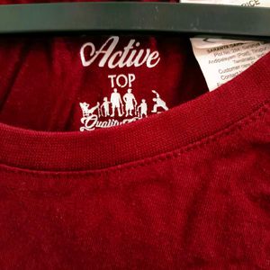 🛍️ Maroon T-shirt ⭐⭐⭐⭐