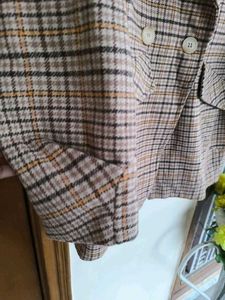 Plaid Blazer