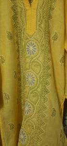 chikankari cotton kurti