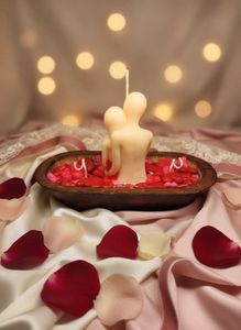 Romantic Couple Candle