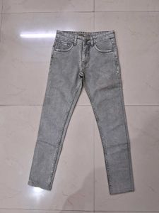 Gray Denim Jeans