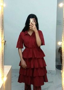 Tiered Ruffle Dress