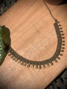 Oxidised Necklace Antique