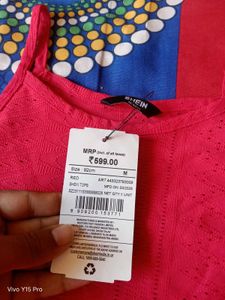 Chic Red Ruffle Tank Top