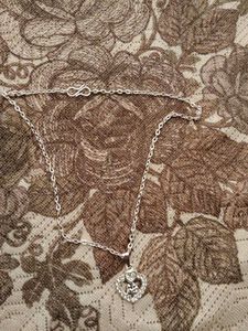 Silver Heart Pendant Necklace