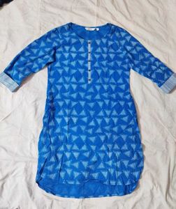 Blue printed Kurti