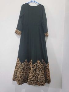 Dark Green Gown
