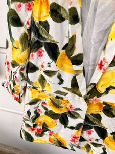Orsay Lemon Print Blazer