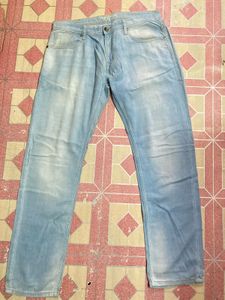 Light Wash Denim Jeans